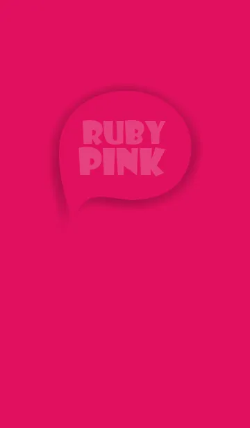 [LINE着せ替え] Love Ruby Pink Button Theme Vr.3 (JP)の画像1