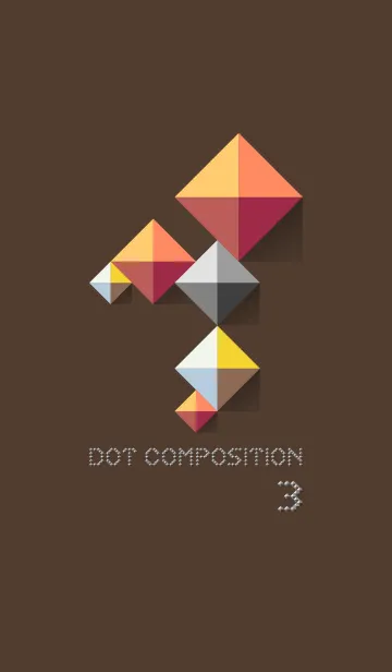 [LINE着せ替え] ドット・コンポジションの着せ替え (No.3)の画像1