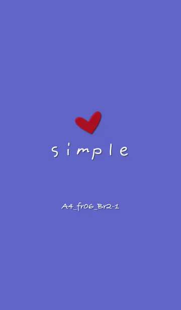 [LINE着せ替え] シンプルA4 fr06 ブルー ブラウン2-1の画像1