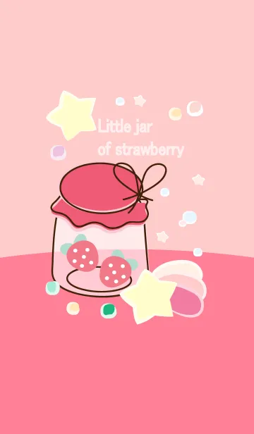 [LINE着せ替え] little jar of strawberry 35の画像1