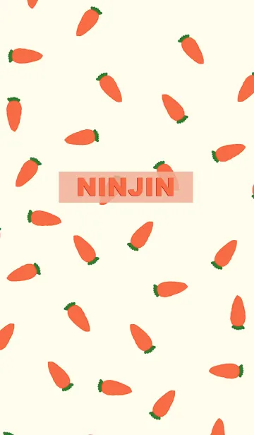 [LINE着せ替え] ninjin patternの画像1