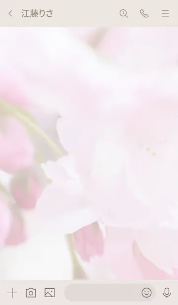 [LINE着せ替え] 〜桜のきせかえ17〜の画像3