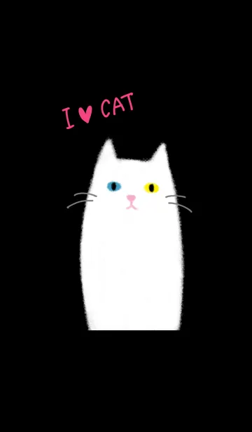 [LINE着せ替え] I ♥ catの画像1