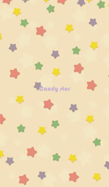 [LINE着せ替え] Candy star..4の画像1