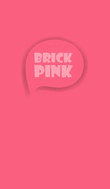 [LINE着せ替え] Love Brick Pink Button Theme Vr.3 (JP)の画像1