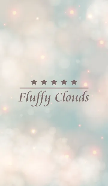 [LINE着せ替え] -Fluffy Clouds RETRO- 9の画像1