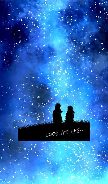 [LINE着せ替え] Look at me[GIRL ver]の画像1