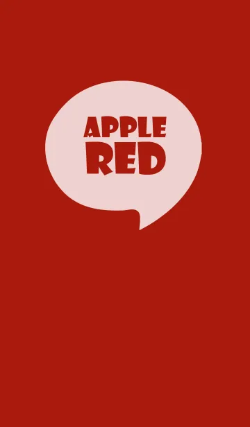 [LINE着せ替え] Apple Red Theme Vr.6 (JP)の画像1