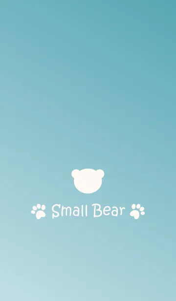 [LINE着せ替え] Small Bear *L.BLUE*の画像1