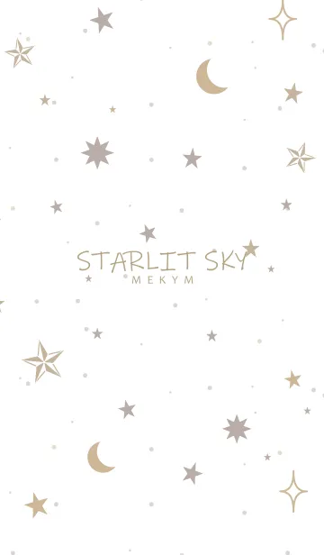 SIMPLE STARLIT SKY - MEKYM - 18の着せ替えメイン画像
