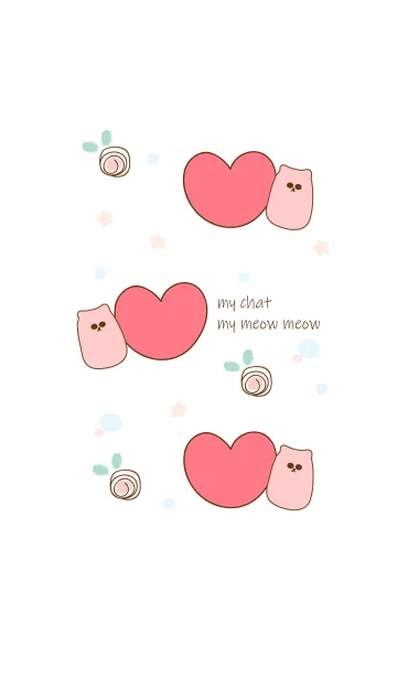 [LINE着せ替え] My chat my meow meowの画像1