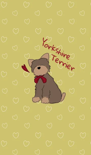 [LINE着せ替え] My bestie！ Yorkshire Terrierの画像1