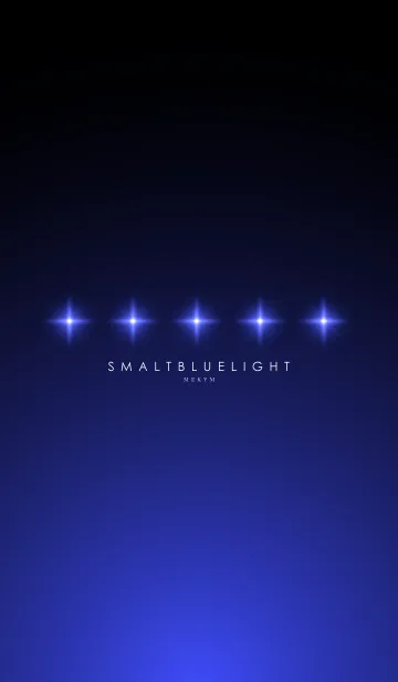 [LINE着せ替え] SMALT BLUE STARLIGHTの画像1
