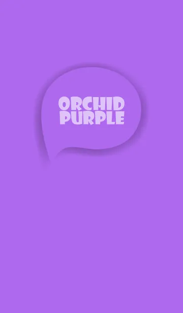 [LINE着せ替え] Love Orchid Purple Button Vr.3 (JP)の画像1