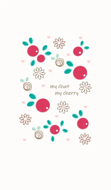 [LINE着せ替え] Lovely cherry ^^の画像1