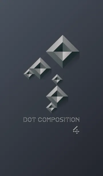 [LINE着せ替え] ドット・コンポジションの着せ替え (No.4)の画像1