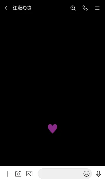 [LINE着せ替え] シンプル ミニ ハート NO.3 17の画像3