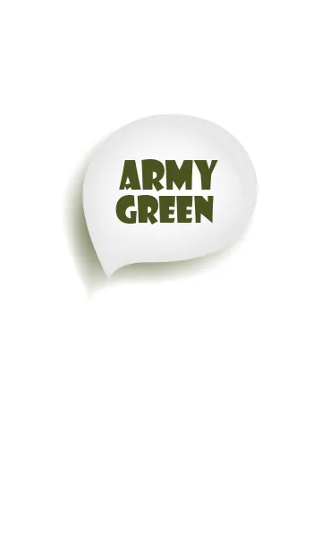 [LINE着せ替え] Army Green & White Theme Vr.2 (JP)の画像1