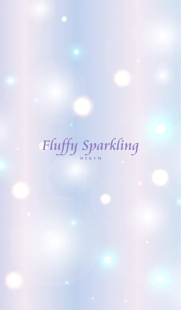 [LINE着せ替え] - Fluffy Sparkling - MEKYM 19の画像1