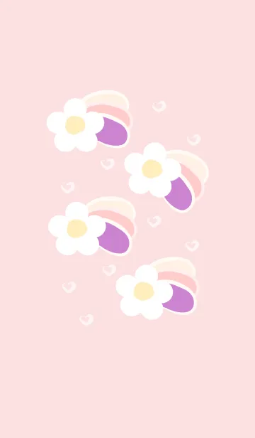 [LINE着せ替え] mini flower and shooting stars 36の画像1