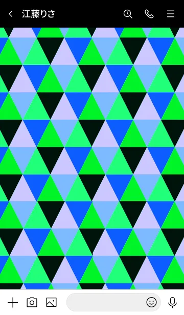 [LINE着せ替え] ザ トライアングル 46の画像3