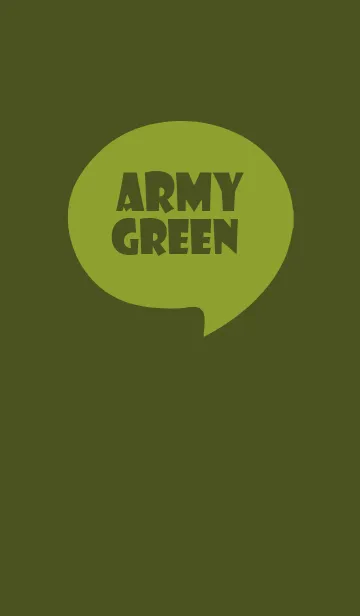 [LINE着せ替え] Army Green Theme Vr.6 (JP)の画像1