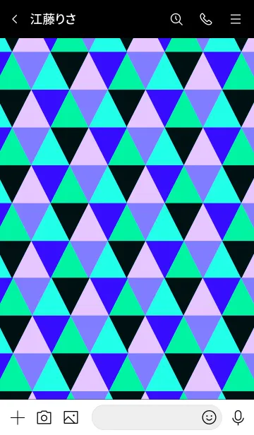 [LINE着せ替え] ザ トライアングル 47の画像3