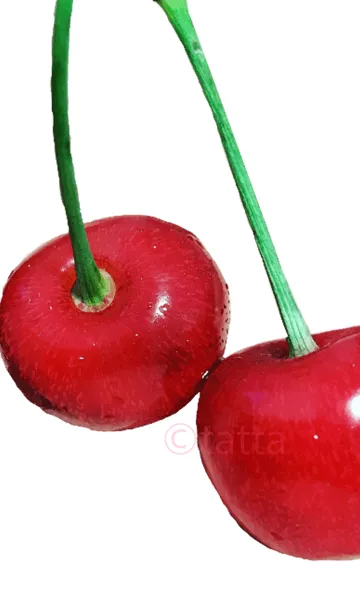 [LINE着せ替え] 美味しいサクランボの画像1