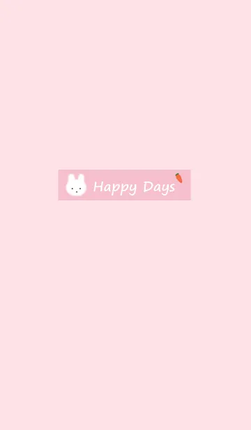 [LINE着せ替え] Happy Days #pinkの画像1