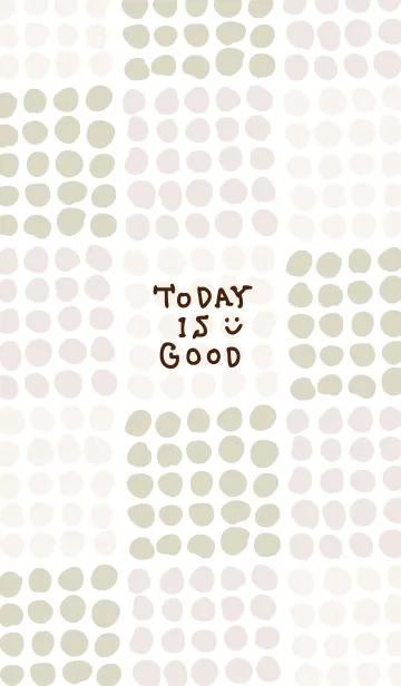 [LINE着せ替え] まめまめいろいろベージュ5の画像1