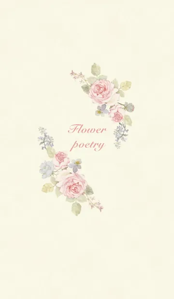 [LINE着せ替え] Flower poetryの画像1