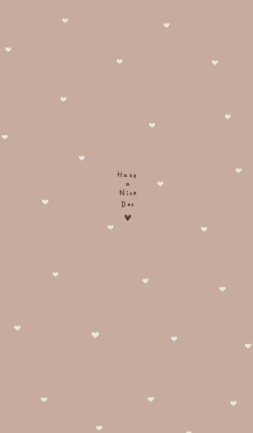 [LINE着せ替え] 大人かわいい小さなハートたち。の画像1