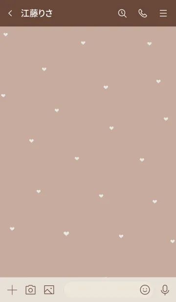 [LINE着せ替え] 大人かわいい小さなハートたち。の画像3