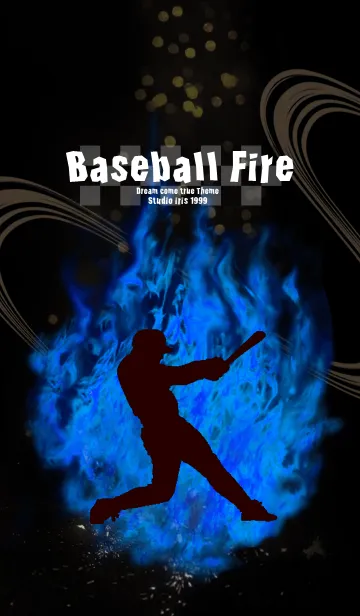 [LINE着せ替え] 野球魂 Baseball Fireの画像1