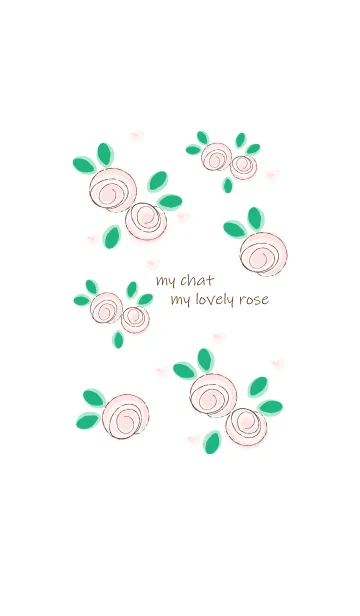 [LINE着せ替え] My chat my lovely rose 38の画像1