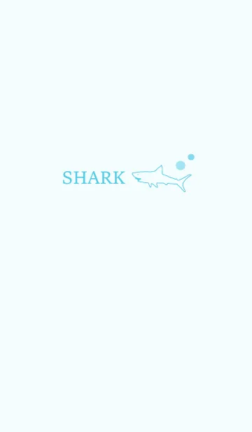 [LINE着せ替え] SHARK -light blue-の画像1