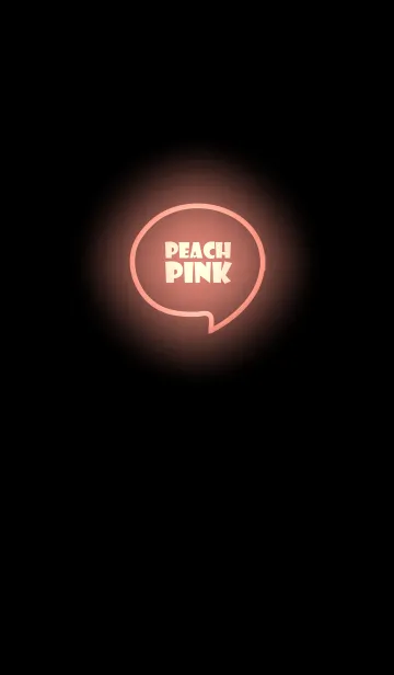 [LINE着せ替え] Peach Pink Neon Theme Vr.6 (JP)の画像1