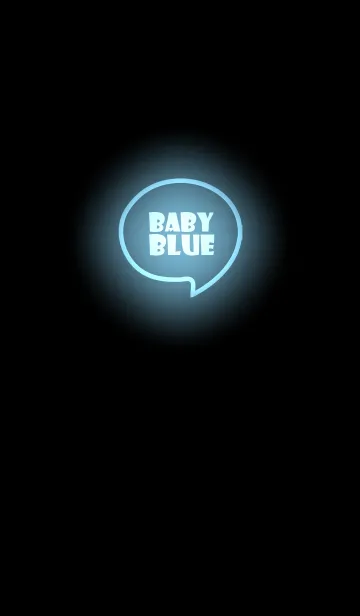 [LINE着せ替え] Baby Blue Neon Theme Vr.6 (JP)の画像1