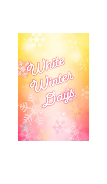 [LINE着せ替え] White Winter Days 02の画像1