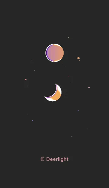 Deerlight Simple - Dark Mode X_V.07の着せ替えメイン画像