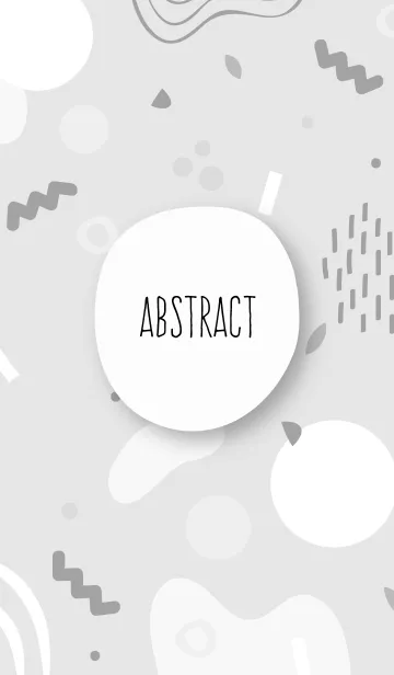 [LINE着せ替え] Abstract Grayscale 4の画像1