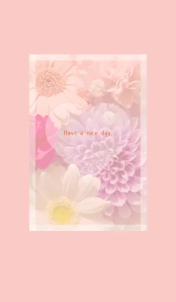 [LINE着せ替え] Flowers and hearts -Colorful- 79の画像1