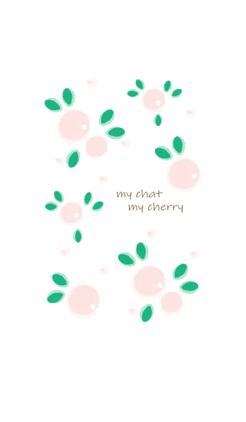 [LINE着せ替え] My chat my cherry 37の画像1