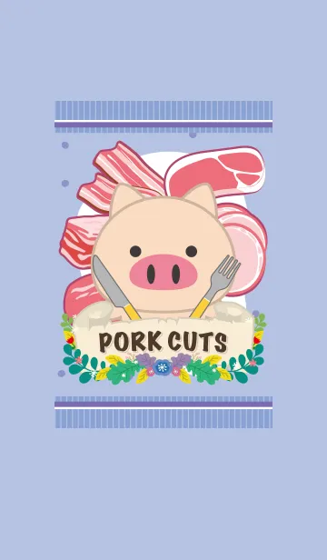 [LINE着せ替え] PORK CUTSの画像1