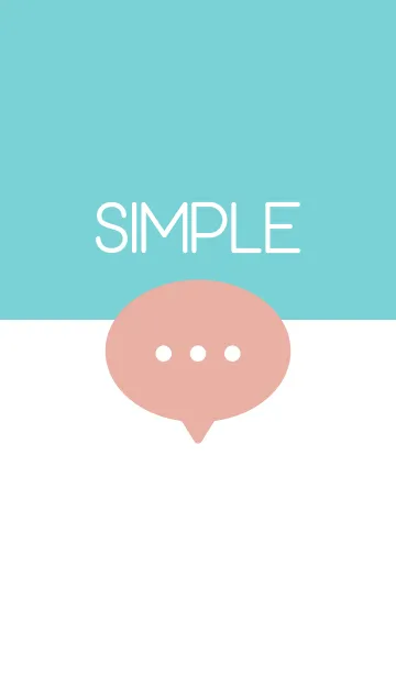 [LINE着せ替え] シンプル着せ替え ライトブルー＆ピンク Wの画像1