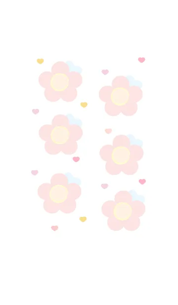 [LINE着せ替え] Lovely mini flower 129 :)の画像1