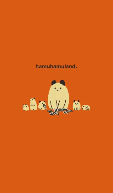 [LINE着せ替え] hamuhamulandの画像1