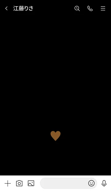 [LINE着せ替え] シンプル ミニ ハート NO.3 20の画像3