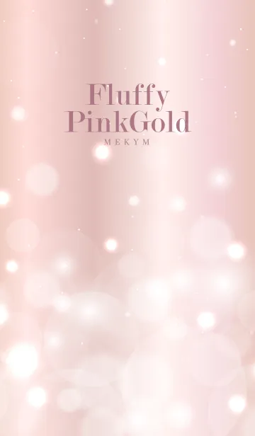 -Fluffy Pink Gold- MEKYM 29の着せ替えメイン画像