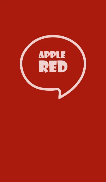 [LINE着せ替え] Love Apple Red Theme Vr.5 (JP)の画像1